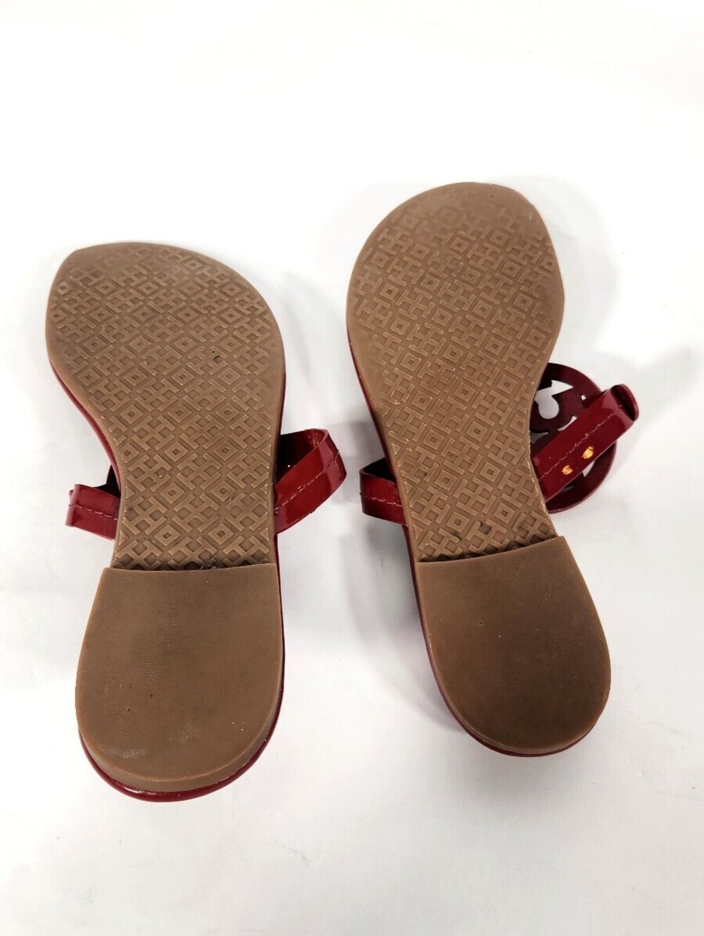 Tory Burch Miller Patent Red Sandals - Picture 7 of 7